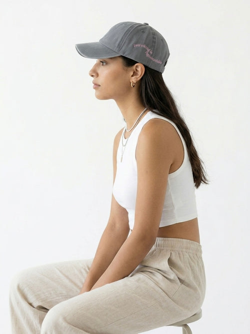 EVERYTHING IS FIGUREOUTABLE - washed cap